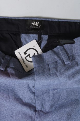 Pantaloni de bărbați H&M, Mărime S, Culoare Albastru, Preț 29,99 Lei