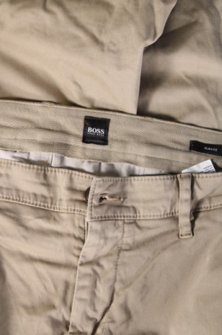 Pantaloni de bărbați Hugo Boss, Mărime L, Culoare Bej, Preț 152,99 Lei