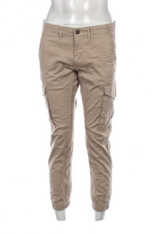 Herrenhose Jack & Jones, Größe M, Farbe Beige, Preis 14,99 €