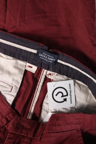 Pantaloni de bărbați Jack & Jones, Mărime L, Culoare Roșu, Preț 60,99 Lei