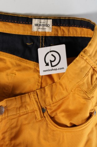 Herrenhose Montego, Größe L, Farbe Gelb, Preis € 11,99