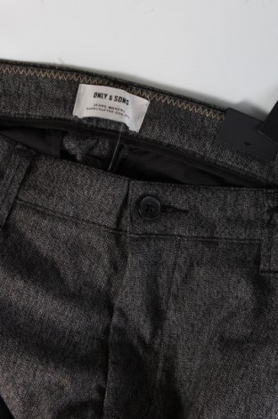 Pantaloni de bărbați Only & Sons, Mărime M, Culoare Gri, Preț 129,83 Lei