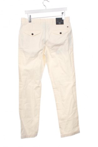 Pantaloni de bărbați Tommy Hilfiger, Mărime S, Culoare Ecru, Preț 667,99 Lei