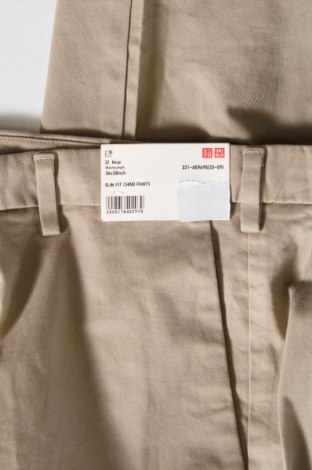 Pánské kalhoty  Uniqlo, Velikost L, Barva Béžová, Cena  779,00 Kč