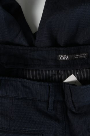 Мъжки панталон Zara, Размер M, Цвят Син, Цена 13,99 лв.