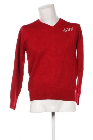 Herrenpullover, Größe S, Farbe Rot, Preis 13,99 €