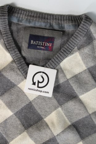 Herrenpullover Batistini, Größe M, Farbe Grau, Preis 10,49 €