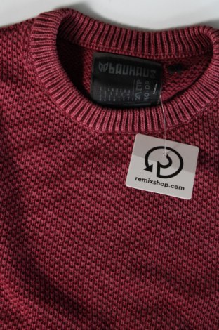 Herrenpullover Bauhaus, Größe S, Farbe Rot, Preis € 13,99