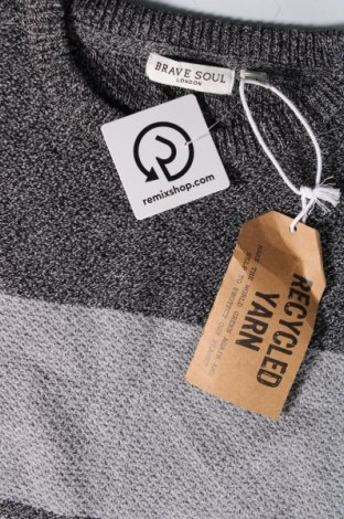 Męski sweter Brave Soul, Rozmiar L, Kolor Szary, Cena 76,99 zł