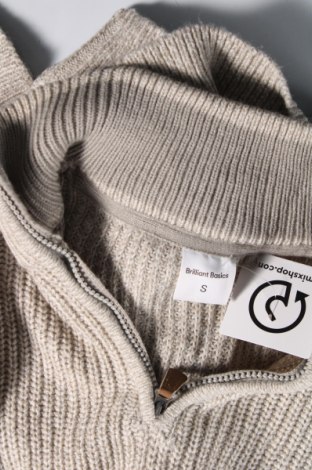 Męski sweter Brilliant, Rozmiar S, Kolor Beżowy, Cena 61,99 zł