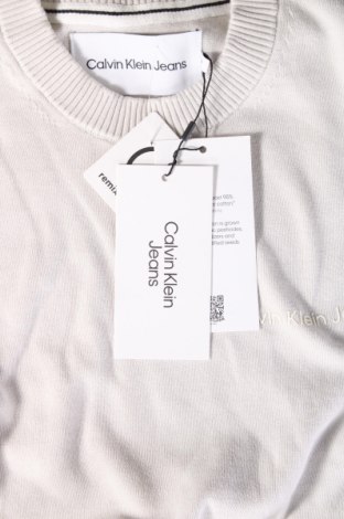 Мъжки пуловер Calvin Klein Jeans, Размер M, Цвят Сив, Цена 165,49 лв.