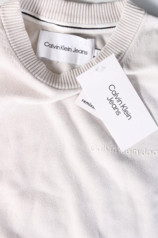 Męski sweter Calvin Klein Jeans, Rozmiar L, Kolor Szary, Cena 249,99 zł