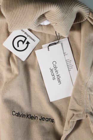 Herrenpullover Calvin Klein Jeans, Größe L, Farbe Beige, Preis 68,99 €