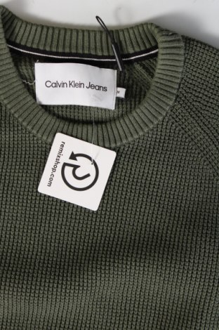 Pánsky sveter  Calvin Klein Jeans, Veľkosť M, Farba Zelená, Cena  61,45 €