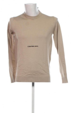 Herrenpullover Calvin Klein Jeans, Größe M, Farbe Beige, Preis € 68,99