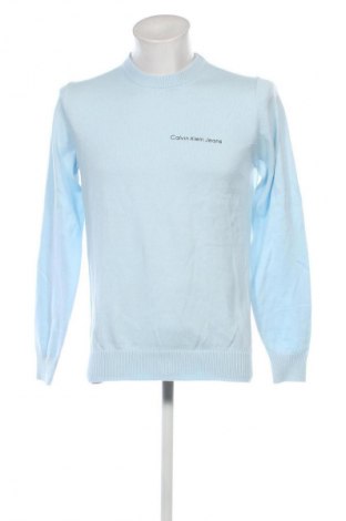 Herrenpullover Calvin Klein Jeans, Größe M, Farbe Blau, Preis 65,99 €