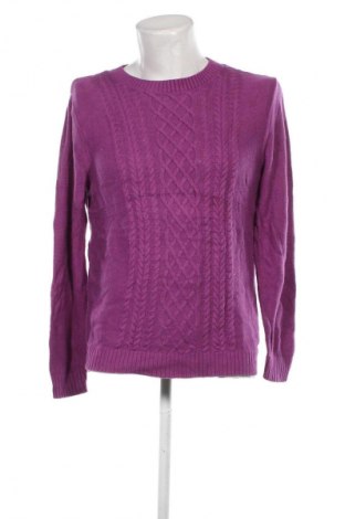 Herrenpullover Croft & Barrow, Größe L, Farbe Lila, Preis 13,99 €