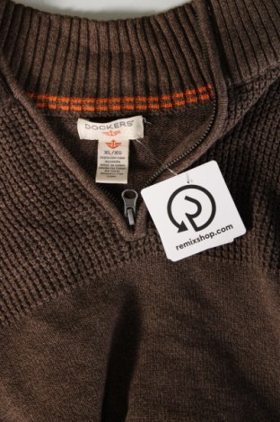 Męski sweter Dockers, Rozmiar XL, Kolor Brązowy, Cena 129,99 zł