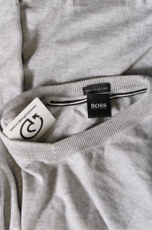 Herrenpullover Hugo Boss, Größe M, Farbe Grau, Preis € 57,99