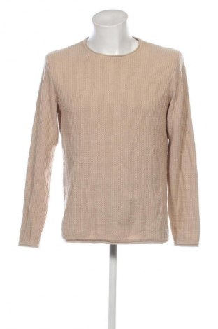 Herrenpullover Jack & Jones, Größe L, Farbe Beige, Preis € 7,49