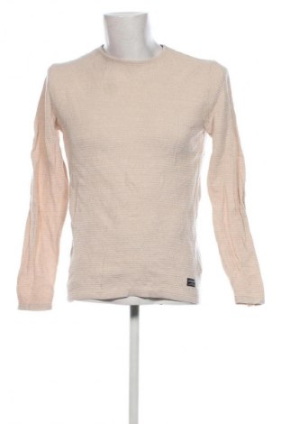 Herrenpullover Jack & Jones, Größe L, Farbe Beige, Preis € 15,99