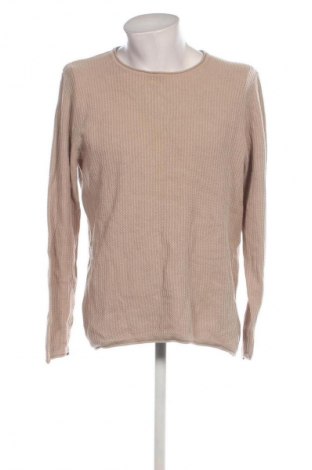 Herrenpullover Jack & Jones, Größe XL, Farbe Beige, Preis 7,99 €