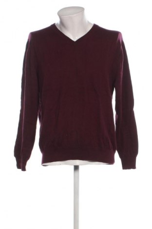 Herrenpullover John Bartlett, Größe XL, Farbe Rot, Preis 10,99 €