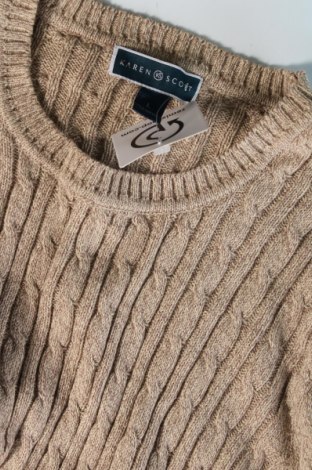 Herrenpullover Karen Scott, Größe L, Farbe Beige, Preis 13,99 €