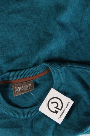 Herrenpullover Man's World, Größe S, Farbe Blau, Preis € 13,99