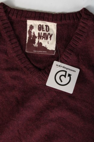 Herrenpullover Old Navy, Größe L, Farbe Rot, Preis 17,49 €