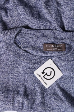 Ανδρικό πουλόβερ Primark, Μέγεθος L, Χρώμα Μπλέ, Τιμή 12,49 €