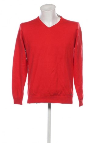 Herrenpullover Ragman, Größe L, Farbe Rot, Preis 75,49 €