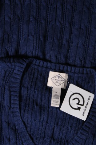 Herrenpullover St. John's Bay, Größe M, Farbe Blau, Preis € 13,99