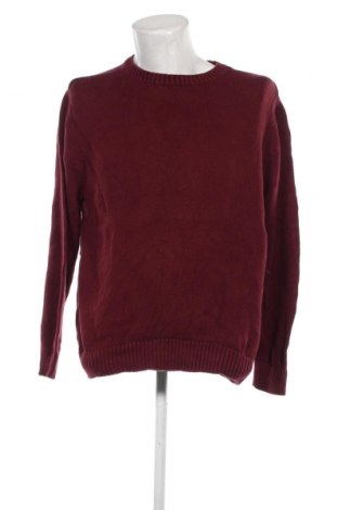 Herrenpullover St John's Bay, Größe L, Farbe Rot, Preis € 24,99