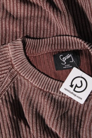 Męski sweter Stray, Rozmiar XL, Kolor Brązowy, Cena 55,99 zł