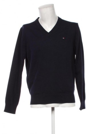 Herrenpullover Tommy Hilfiger, Größe L, Farbe Blau, Preis 98,49 €