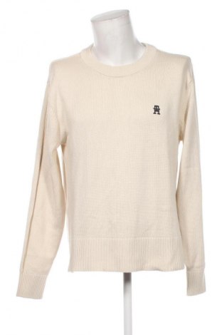 Herrenpullover Tommy Hilfiger, Größe XL, Farbe Beige, Preis 83,49 €