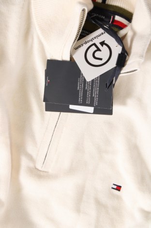 Męski sweter Tommy Hilfiger, Rozmiar L, Kolor Biały, Cena 449,99 zł