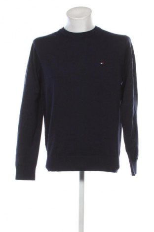 Herrenpullover Tommy Hilfiger, Größe L, Farbe Blau, Preis 98,49 €