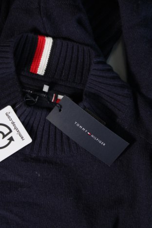 Herrenpullover Tommy Hilfiger, Größe L, Farbe Blau, Preis 91,99 €