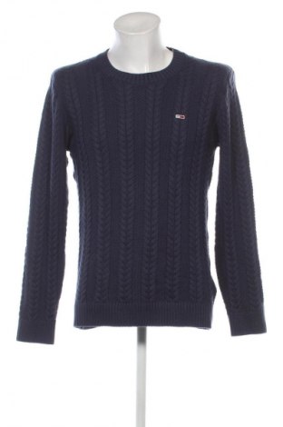 Herrenpullover Tommy Jeans, Größe M, Farbe Blau, Preis 69,99 €