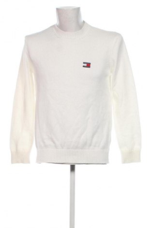 Męski sweter Tommy Jeans, Rozmiar XS, Kolor ecru, Cena 582,99 zł