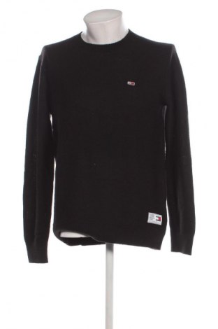 Herrenpullover Tommy Jeans, Größe M, Farbe Schwarz, Preis 126,99 €