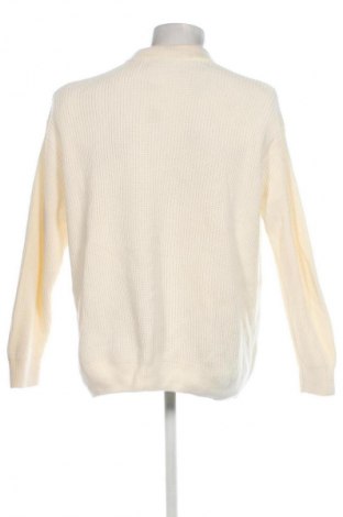 Herrenpullover Zara, Größe L, Farbe Ecru, Preis 22,49 €