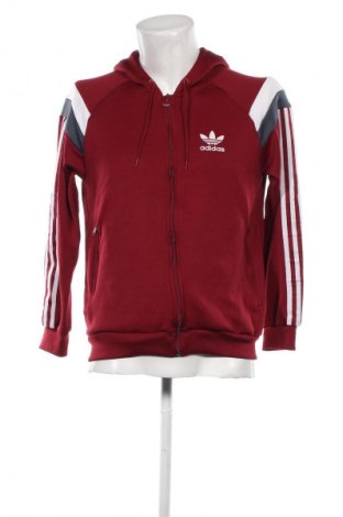 Herren Sweatshirt Adidas, Größe M, Farbe Rot, Preis 34,99 €