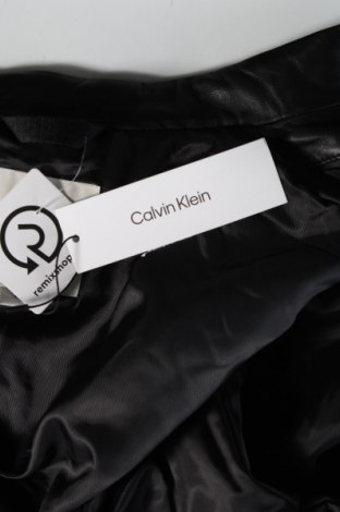 Herren Lederjacke Calvin Klein, Größe M, Farbe Schwarz, Preis 693,99 €