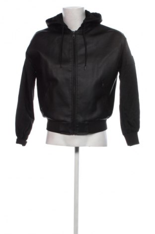 Herren Lederjacke Calvin Klein Jeans, Größe S, Farbe Schwarz, Preis € 135,99