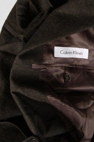 Мъжко сако Calvin Klein, Размер XL, Цвят Кафяв, Цена 86,99 лв.