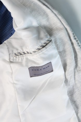 Herren Sakko Zara, Größe M, Farbe Grau, Preis € 22,46