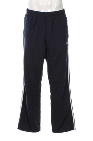 Pantaloni trening de bărbați Adidas, Mărime L, Culoare Albastru, Preț 150,99 Lei